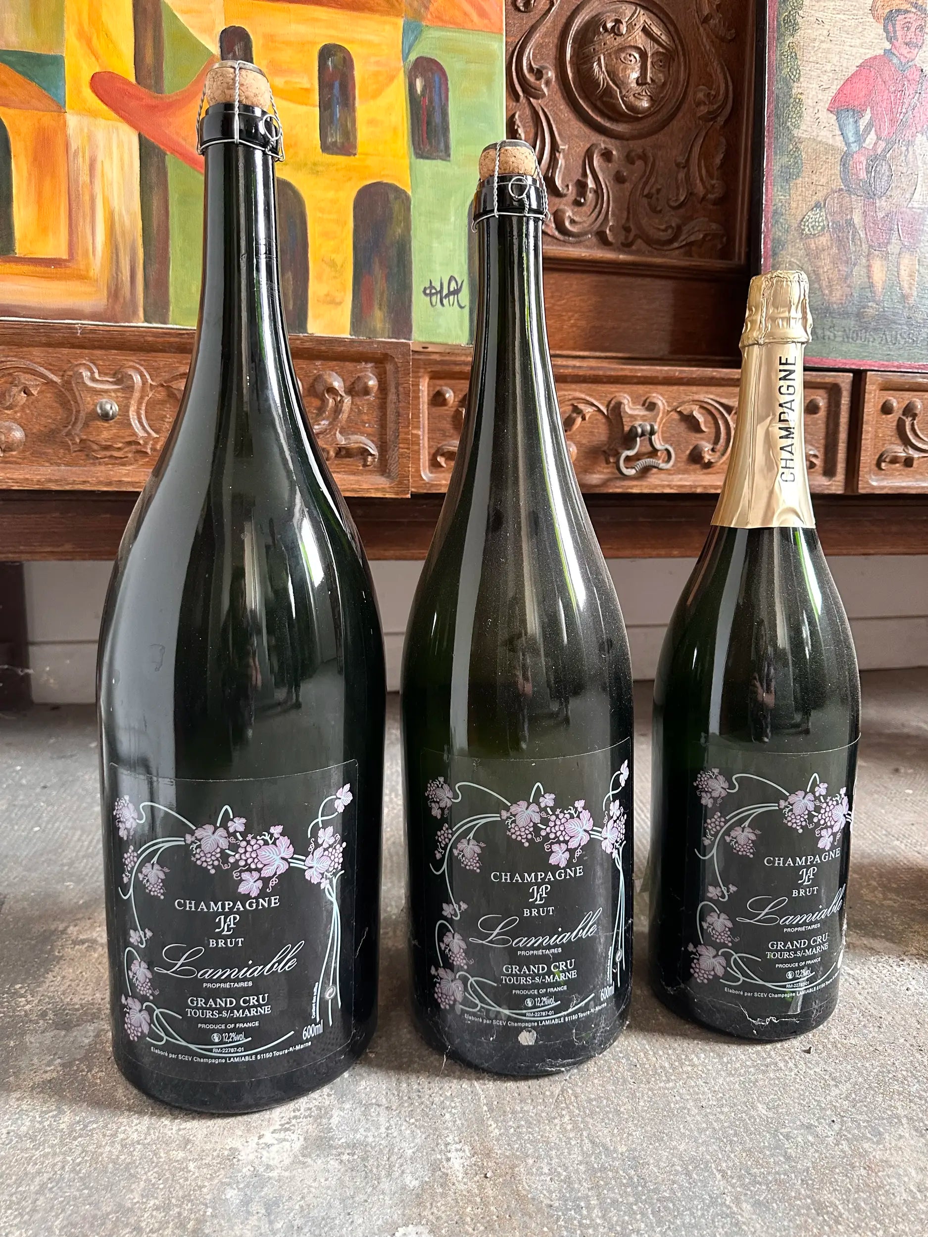 Groot, groter, groots: champagnefles-formaten uitgelegd