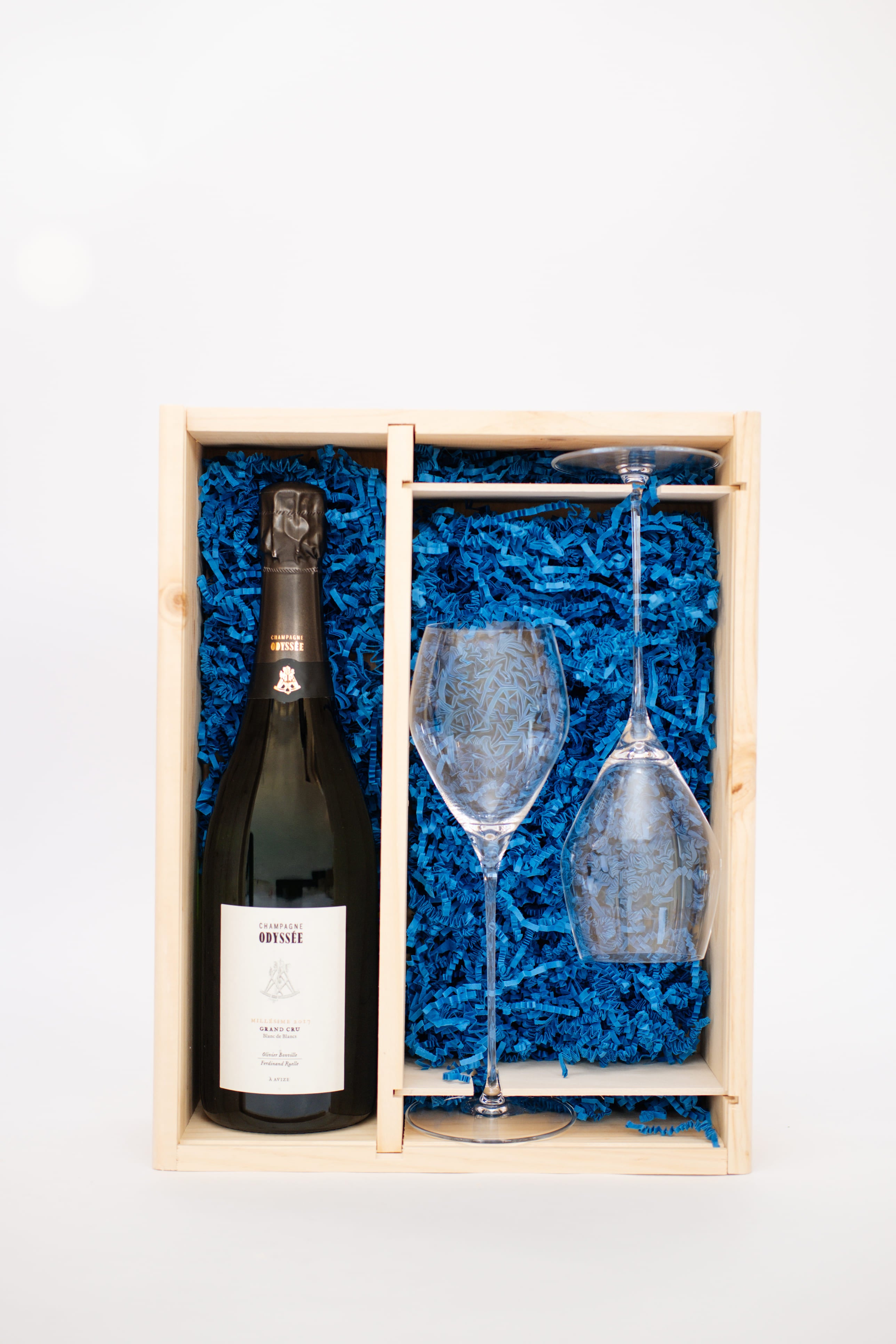 Giftset incl. Riedel Veloce Champagneglazen